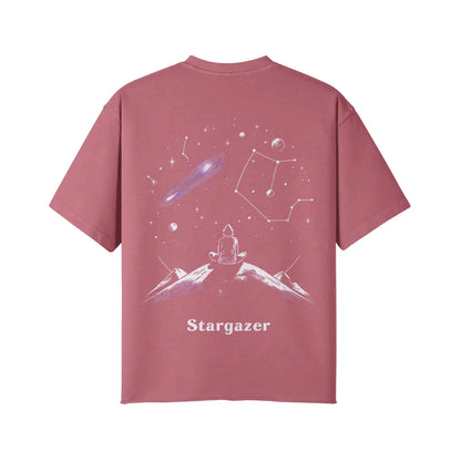 Vintage Oversized T-Shirt with stargazer design PODpartner