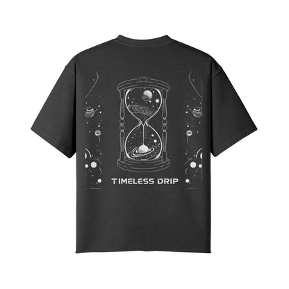 Vintage Oversized T-shirt with timeless drip design PODpartner