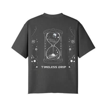 Vintage Oversized T-shirt with timeless drip design PODpartner